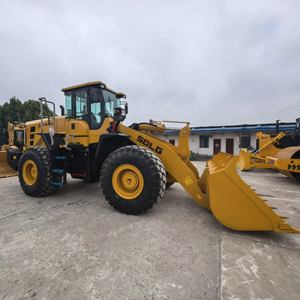 Chargeuse sur pneus Lingong 956F d'occasion, capacité nominale <span class=keywords><strong>de</strong></span> 5000 kg, puissance <span class=keywords><strong>de</strong></span> 162 kW, modèle 2024, faible nombre d'heures <span class=keywords><strong>de</strong></span> fonctionnement, en bon état, roulement à 90 % neuf - Product Image 1