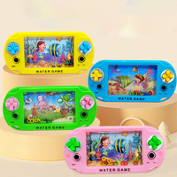 Jeu de lancer d'anneaux en plastique classique 14,5*6,8 CM, machine de jeu aquatique portable, jouet nostalgique traditionnel pour l'enfance