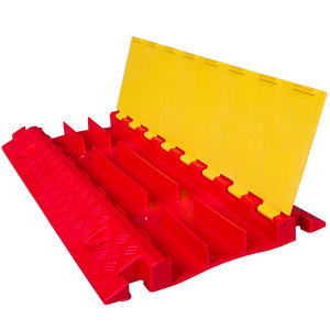 Plateau de câbles protecteur de câbles en plastique noir 1 canal - Product Image 6