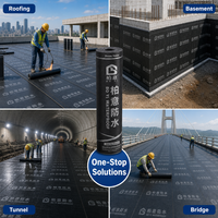 Flexible SBS-Elastomer-modifizierte Bitumen-Abdichtungsfolie für Niedertemperaturumgebungen