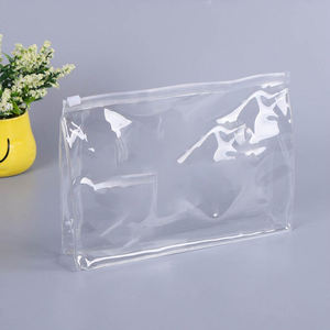 Emballage de cadeau de Noël sécurisé avec logo personnalisé pour usage industriel Sacs à fermeture éclair en PVC/EVA à clip - Product Image 3