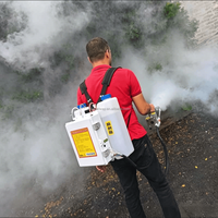 Pulvérisateur à froid électrique à buse réglable, portable, type ULV, pour jardin et ferme