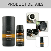 Huile essentielle d'aromathérapie 10 ml, bois de santal, lavande, myrrhe, pour la peau, le corps, diffuseur, humidificateur et bougie