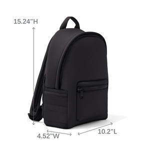 Ba lô Neoprene tùy chỉnh, hàng có sẵn, bán buôn, unisex, di động, chống thấm nước, ba lô thể thao du lịch màu đen dành cho nữ - Product Image 6