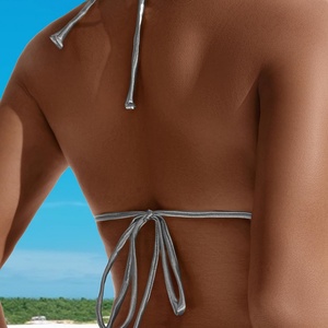 2025 Custom Women's Swimdress Spandex/Polyester Quick Dry Solid Pattern with Customizable Logo and Decoration - Product Image 3