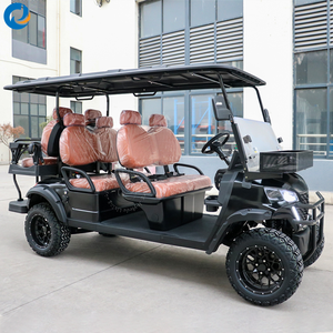 OEM Available 6 Seater Electric Golf Car 48V 350Ah Rear Cargo <b>Box</b> with 90km Range and 30-50km/h <b>for</b> State Park Maintenance - Product Image 6
