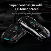 Kunci Mobil Universal dengan Tampilan Supercar, Cocok untuk Semua Model Start Satu Tombol, Menambahkan Fitur Keyless Entry