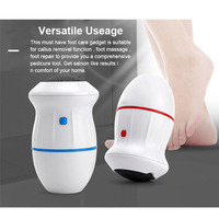 Nouvel Arrivage Ponceuse Électrique Rechargeable pour Pédicure avec Aspiration des Callosités et Élimination des Peaux Mortes