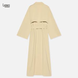 Veste longue décontractée de haute qualité pour femmes musulmanes, coupe-vent, automne, style oversize, trench-coat long, abaya pour femmes - Product Image 5