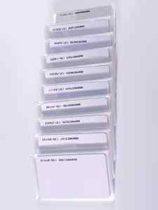 13.56MHz 智能门禁卡 - 可打印图案、卡号和密码 - Product Image 2