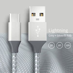 Factory Custom 3ft 6ft 10ft <b>Type</b> <b>C</b> Power <b>Cable</b> Quick Charge Phone USB-<b>C</b> <b>Cable</b> <b>Type</b> <b>C</b> Fast <b>Charging</b> Data <b>Cable</b> for Mobile Phone - Product Image 2