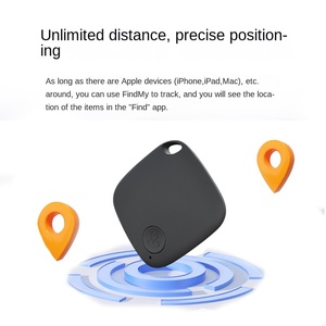 Định vị không giới hạn khoảng cách airtag vô hình chống mất Tracker <span class=keywords><strong>Bluetooth</strong></span> thời gian thực theo dõi iOS tương thích Vật Nuôi-mini thiết kế dài - Product Image 3
