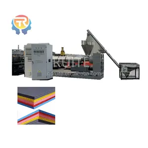 1000-2600mm plastic pp polypropylene hollow corrugated sheet making extrusion machine most professional supplier