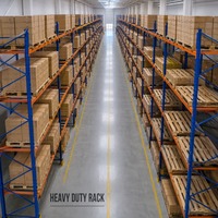 Système de rayonnage industriel robuste pour entrepôt avec acier Q235B et support de verrouillage de sécurité