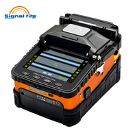 Máquina de Fusión Óptica AI-5 Pro Totalmente Automática con 6 Motores y 6s de Empalme, Compatible con Redes FTTH