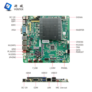 Placa Base Nueva sin Ventilador Celeron J6412 DDR4, HD VGA LVDS EDP 4K LAN COM Win10 11 Mini ITX de Escritorio, Gráficos UHD Integrados - Product Image 5