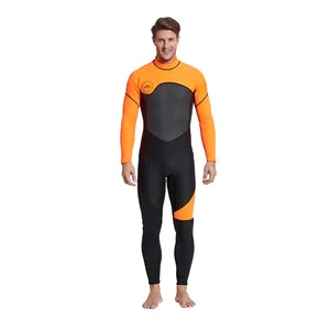 Neoprene Diving Suit Men Long Sleeve Keep Warm Wet Suit 3MM Neoprene Diving Surfing Wetsuit