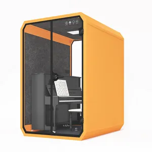 <span class=keywords><strong>Cabine</strong></span> <span class=keywords><strong>téléphonique</strong></span> insonorisée pour bureau, salle de réunion insonorisée pour travail en groupe, montage rapide, pod de bureau insonorisé - Product Image 1