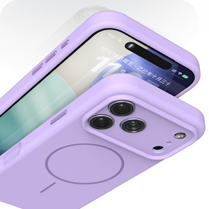 Funda de Silicona Líquida Personalizada Ecológica Antigolpes de Color Puro con Magnético para <span class=keywords><strong>Samsung</strong></span> <span class=keywords><strong>Serie</strong></span> 24 25 26 - Product Image 6