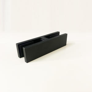 Condibe Edelstahl Pool Zaun schwarz Farbe Glasclip Anschluss - Product Image 3