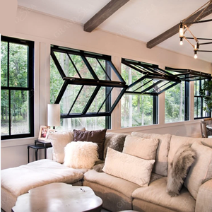 Nuoxin dọc gấp cửa sổ nhôm bi gấp cửa sổ gấp lên cửa sổ kính - Product Image 6