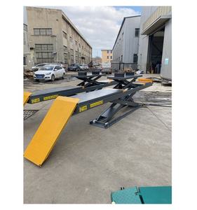 Elevador de coche de tijera de doble nivel ultrafino elevador de coche hidráulico secundario principal con <span class=keywords><strong>CE</strong></span> para alineación de ruedas - Product Image 6