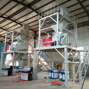 Dry Mix Mortar Mixing Production Machine Cement Glue Production Line Tile Adhesive Production Line