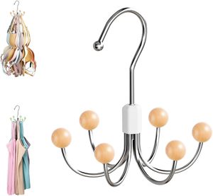 Multipurpose <b>Space</b> <b>Saving</b> <b>Hangers</b> for Closet 2025 360 Swivel Closet <b>Hangers</b> Purse Organizer Hat Holder Belt Organizer - Product Image 1