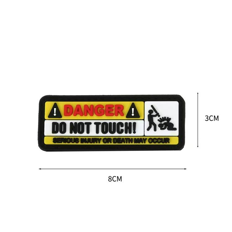 danger pvc patch