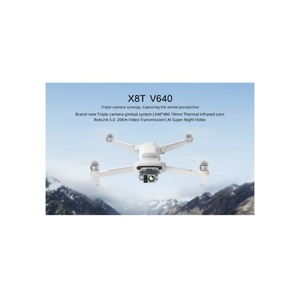 Chuyên nghiệp 4K nhiệt máy ảnh Drone với <span class=keywords><strong>4</strong></span> Trục Gimbal FPV tránh chướng ngại vật HD truyền Long <span class=keywords><strong>Range</strong></span> GPS bay không người lái - Product Image 1