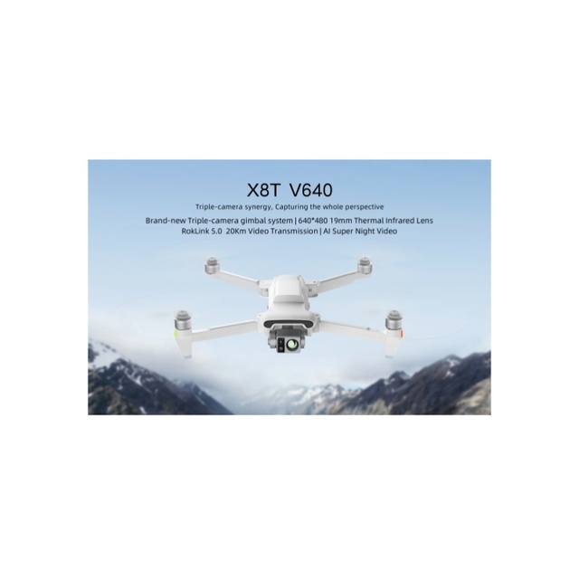Professional 4K Thermal Camera Drone with 4-Axis Gimbal  FPV Obstacle Avoidance HD Transmission Long Range GPS Drone