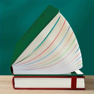 Agenda <span class=keywords><strong>2026</strong></span> Transfrontaliera Personalizzabile in Inglese, Pianificatore per Ufficio, Calendario Manuale Efficiente con Copertina in Pelle - Product Image 3