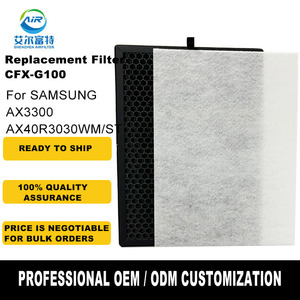 CFX-G100 ตัวกรองคาร์บอนกัมมันต์แบบผสมเฮปาสำหรับเครื่องฟอกอากาศ <span class=keywords><strong>SAMSUNG</strong></span> AX3300 <span class=keywords><strong>AX40R3030WM</strong></span>/<span class=keywords><strong>ST</strong></span> - Product Image 1