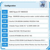 PC Desktop Gaming AMD R7 7800x3d + RTX5070/RTX5080 32GB DDR5 12GB GDDR6 Terbaru dan Laris