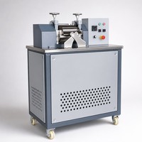 Machine de granulation de plastique à rouleaux bimétalliques, mélangeur de composés à haute teneur en remplissage résistant à l'usure, granulateur CE