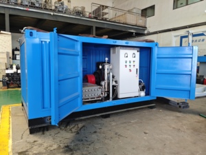 Hidrolavadora Industrial Eléctrica de 145 kW, 1500 Bares, 50 L/min, Chorro de Agua de Ultra Alta Presión para Uso en Astilleros - Product Image 3