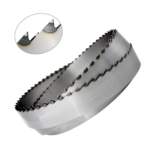 Sierra de cinta para aserradero, vertical y horizontal, de uso industrial, para cortar troncos y madera, con dientes soldados con estelita, para trabajar la madera - Product Image 5