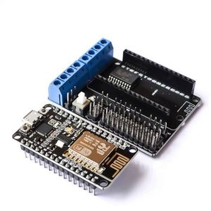 Kit de développement NodeMCU neuf, NodeMCU + <span class=keywords><strong>Motor</strong></span> <span class=keywords><strong>Shield</strong></span> Wifi Esp8266 Esp-12e - Product Image 1