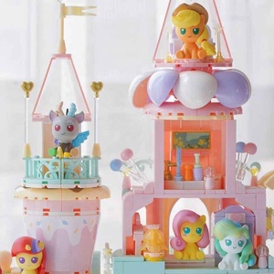 Pony Original de <span class=keywords><strong>la</strong></span> Serie Rainbow Friendship Is Magic, Botella Mágica de PVC, Lindos Animales, Caja Sorpresa, Regalo - Product Image 4