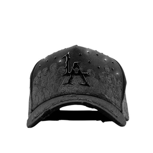 Gorra de béisbol de alta calidad para hombre, estilo A-Frame de 5 paneles, con corona media curvada, bordada, visera de ante negro y estilo deportivo - Product Image 4
