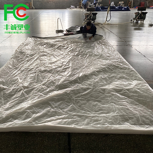 <span class=keywords><strong>Film</strong></span> plastique tissé en PE renforcé, grande couche unique, avec excellente résistance aux UV pour la culture durable des cultures et des fleurs - Product Image 2