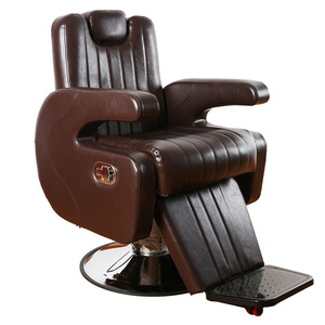 Sillas de Barbero Ergonómicas Clásicas Modernas de Alta Gama con Altura Ajustable y Giratorias a Precio de Fábrica, Silla de Estilismo Reclinable Antigua - Product Image 3