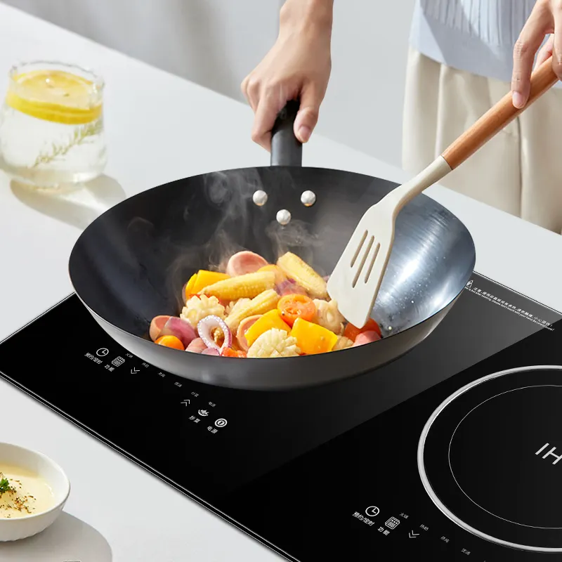Hot Sell Double Burners Kitchen Appliances Electric Pottery Stove Induction Cooker With 2 Plate