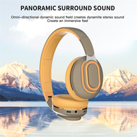 H7 Headphone Bluetooth Tv, Headphone nirkabel dengan Mic USB Adaptor peredam kebisingan Stereo dapat dilipat Bass untuk TV Earphone