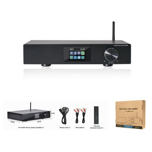 Amplificateur stéréo réseau <span class=keywords><strong>Hi</strong></span>-<span class=keywords><strong>Fi</strong></span> 420W avec AirPlay, DLNA, <span class=keywords><strong>Spotify</strong></span>, Tidal, Bluetooth, optique et HDMI ARC - Product Image 1