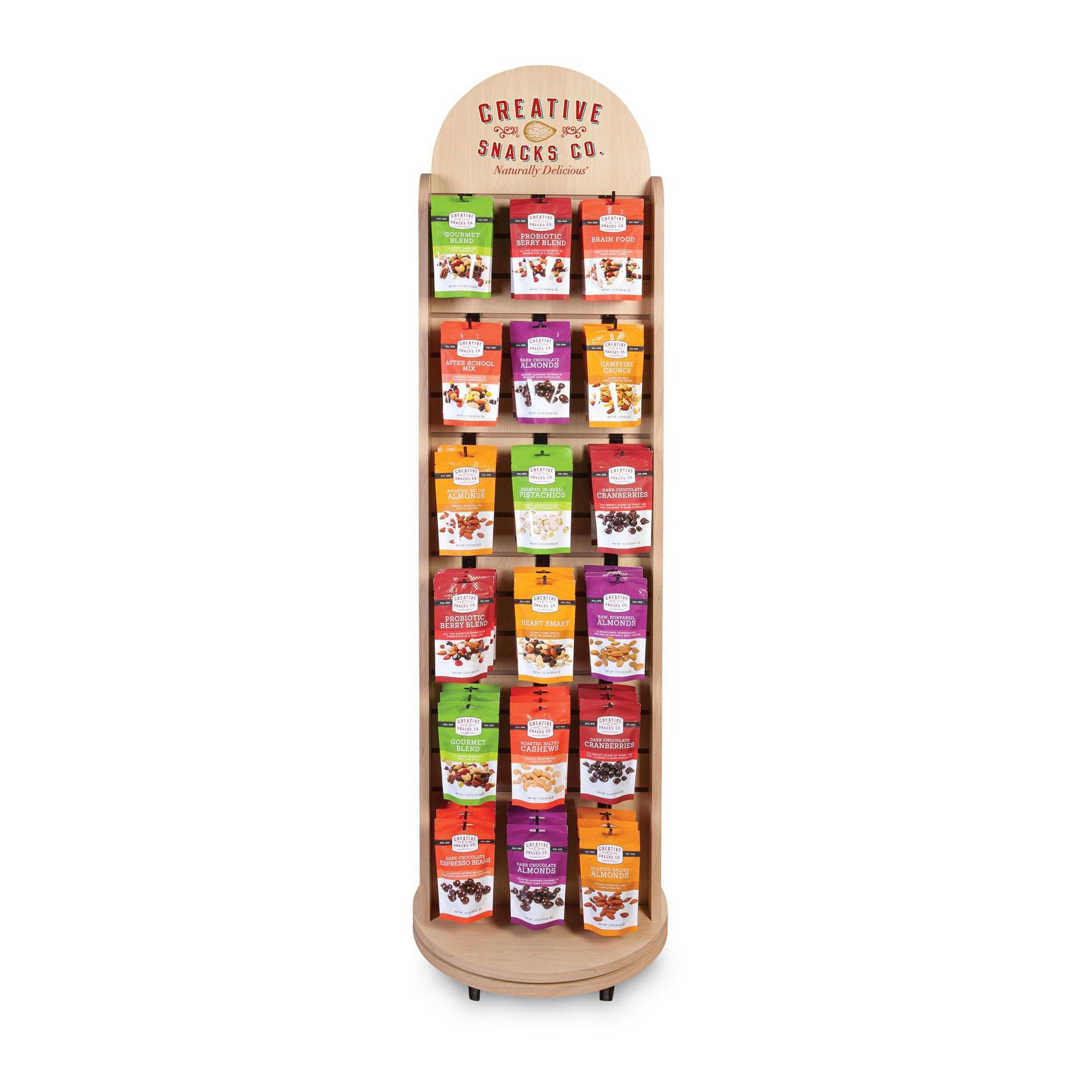 Customized Pretty Design Plywood Display Rack for Store Wooden Wine Display Stand 3 Tier Wood Display Stand — view 5