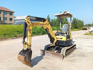 Excavadora de segunda mano, modelo 2012, 95% nueva, 2 toneladas, excavadora usada Yanmar, mini excavadora compacta, excavadora de cadenas usada. - Product Image 5