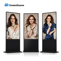 Soporte de Suelo Electrónico para Señalización Digital, Panel Publicitario LCD con Gestión Remota para Centros Comerciales, Tiendas Minoristas, Compatible con Animación