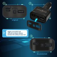 Mini Traceur GPS ST-909 5V 2.4A à Double Port USB à Charge Rapide avec Carte SIM 2G pour iPhone, Tablette et Utilisation Automobile