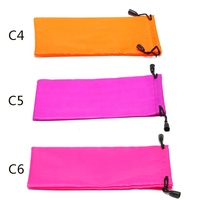 Accessoires pour lunettes, étui rectangulaire pour lunettes, sac en tissu noir, couleur multicolore, motif à pois, étui portable pour lunettes, chiffon à lunettes